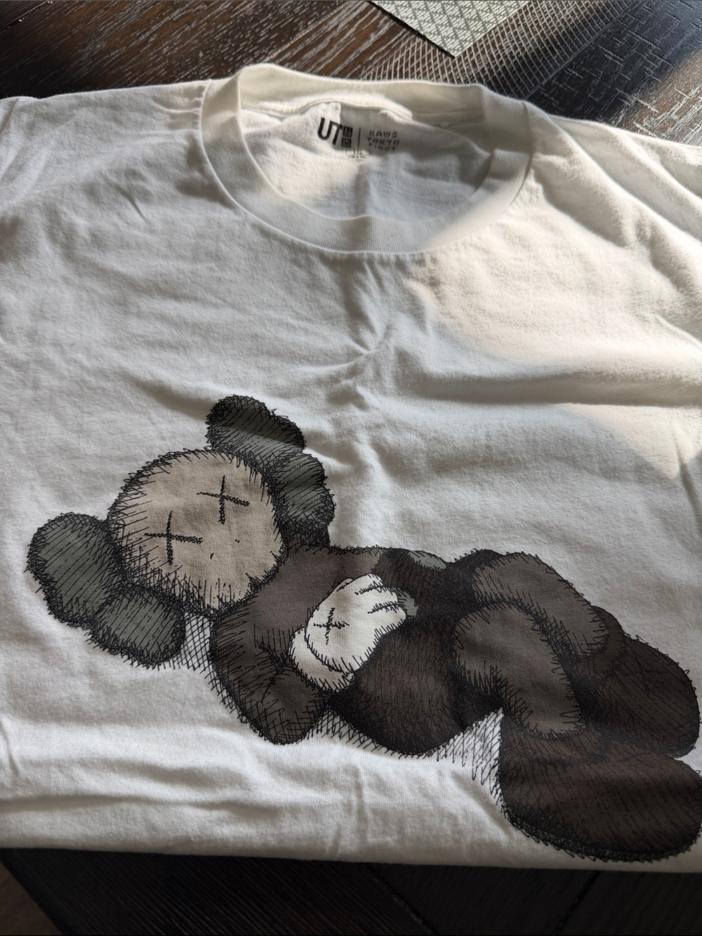 KAWS x UNIQLO White Graphic Tee